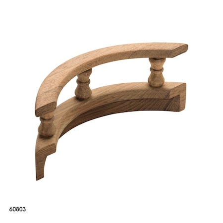 Whitecap 90° L-Type Pin Rail Outside Corner 60803